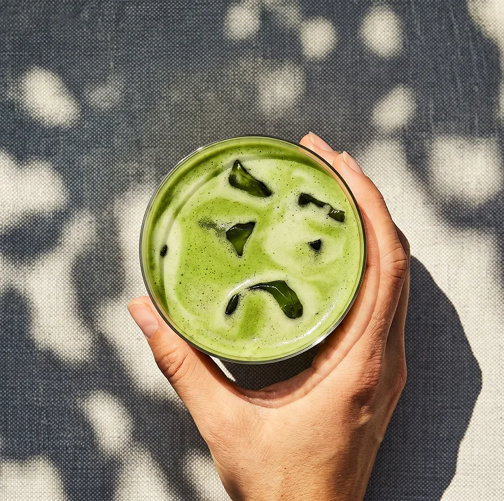 Lattesa matcha priprema